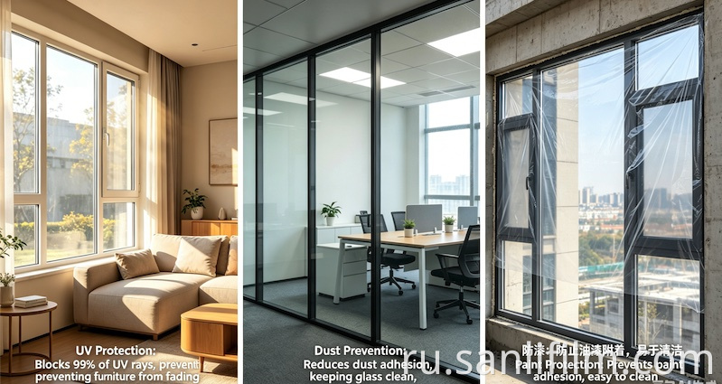Glass and Window Protective Film